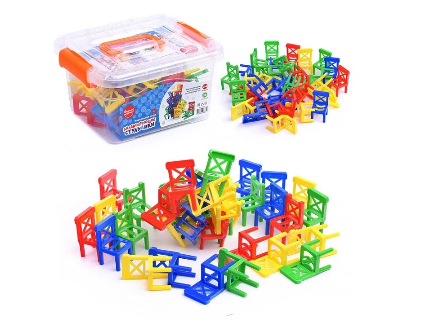 Настольная игра "Балансирующие стульчики" (арт.UT0031) 1 Настольная игра "Балансирующие стульчики" (арт.UT0031) 1