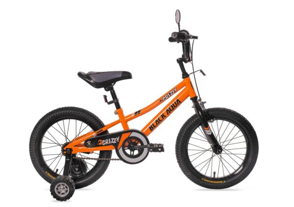 Велосипед BlackAqua Crizzy 16" (оранжевый неон) 2
