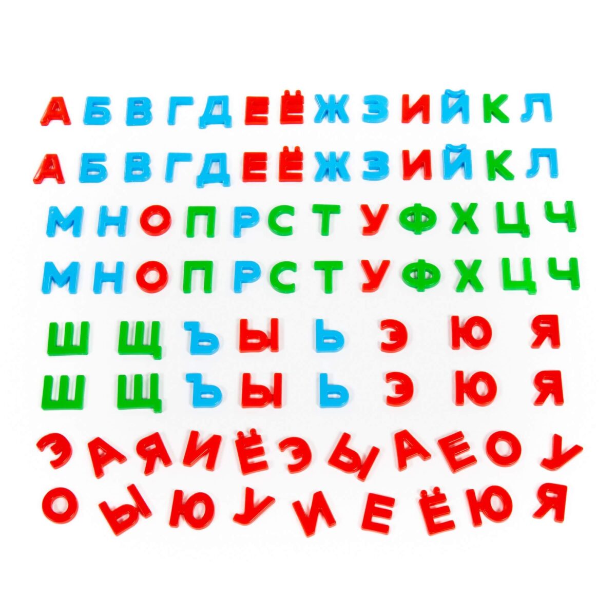 Набор "Первые уроки" на магнитах (86 букв) 2