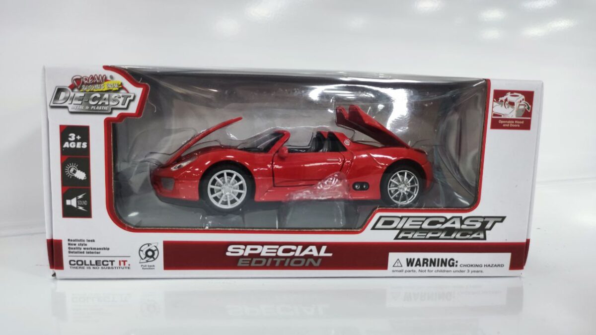 Машинка Die-cast "Porsche 918 Spyder" (Арт. 607) 3