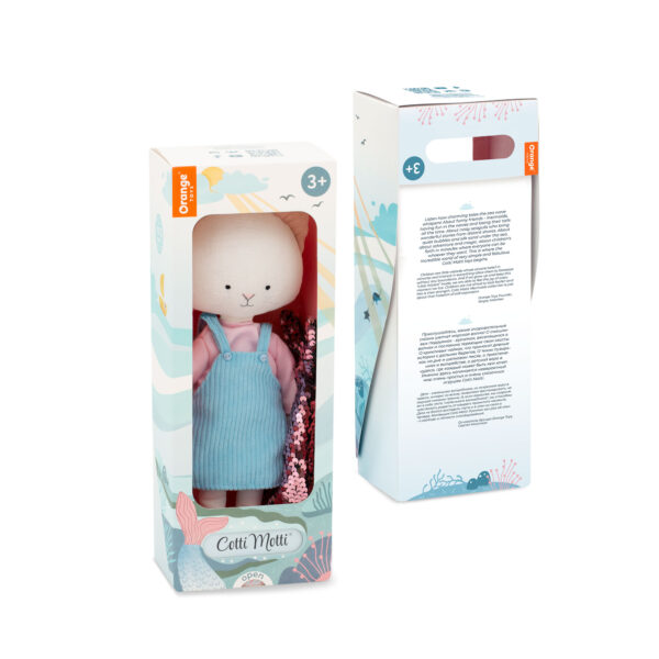 Мягкая игрушка "Кошечка Кристи: Голубой сарафан" 2