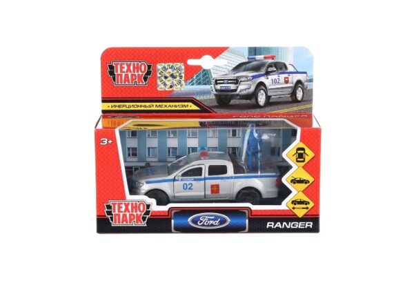 Металлическая модель "Ford Ranger" ТМ «Технопарк» (арт. SB-18-09-FR-P+FG-WB) 2