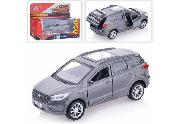 Металлическая машина "Ford Kuga" ТМ "Технопарк", цвет серый 1