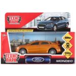 Металлическая машина FORD MONDEO ТМ «Технопарк», цвет золотой 2