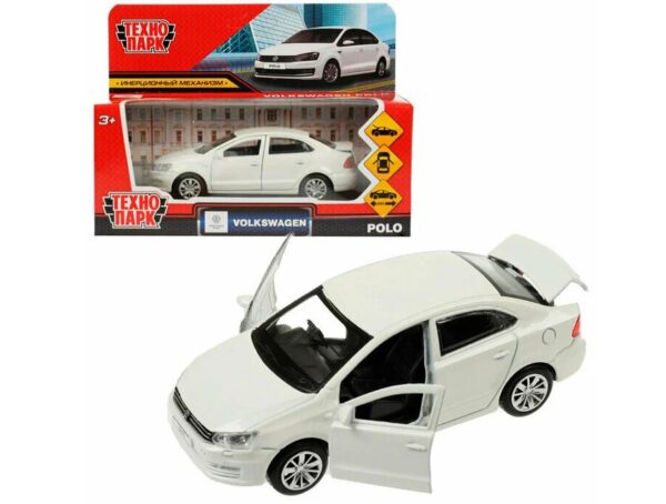 Металлическая модель «Volkswagen Polo» ТМ «Технопарк» 1