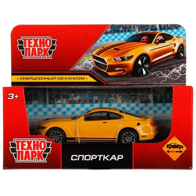 Металлическая модель «Спорткар Dodge» ТМ «Технопарк» 2