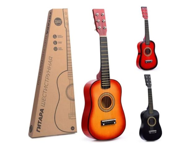Гитара деревянная, 6 струн "Звонкая струна" (арт. UT0066)
