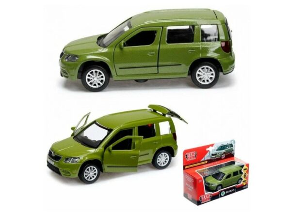 Металлическая модель автомобиля "Skoda Yeti" ТМ "Технопарк" 1