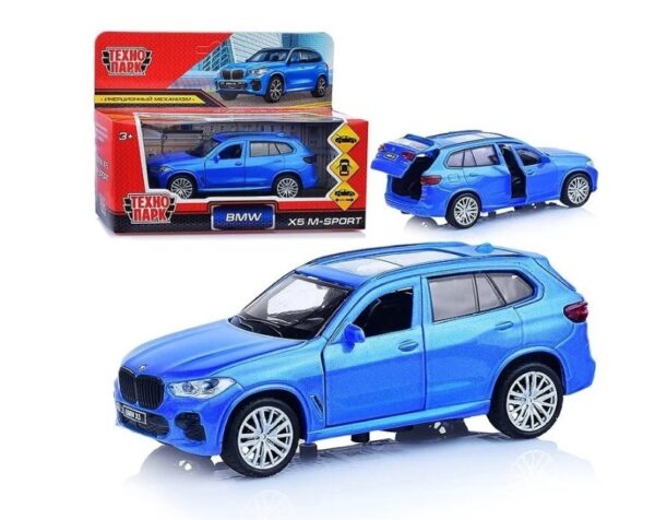 Металлическая модель "BMW X5 M-Sport" ТМ "Технопарк" , цвет синий