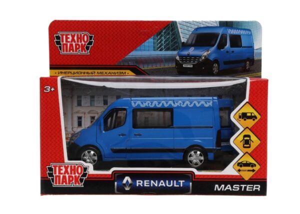 Металлическая модель «Renault Master. Микроавтобус» ТМ «Технопарк» 2