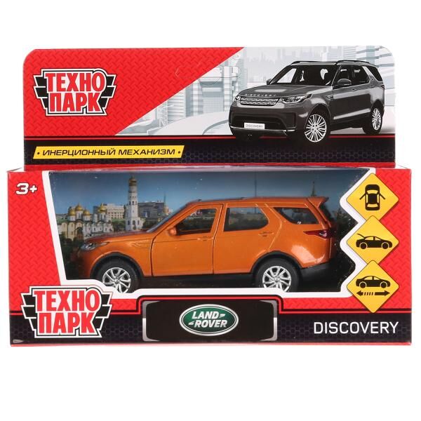 Металлическая машина LAND ROVER DISCOVERY ТМ «Технопарк» 2