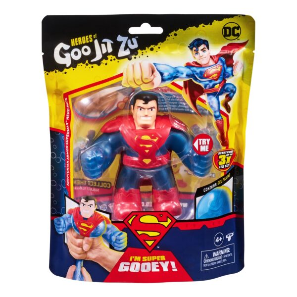 Гуджитсу Игрушка Супермен 2.0 DC тянущаяся фигурка.ТМ GooJitZu 1