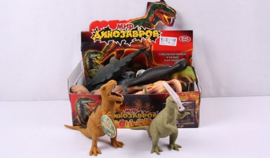 Фигурки динозавров "Мир динозавров 7210" в ассортименте. 1