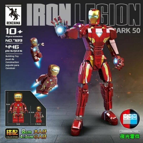 Конструктор "Super Heroes Iron man Железный человек" (арт. 789QG)