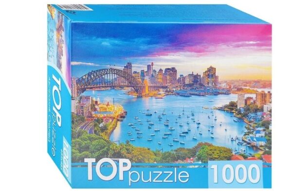 Пазлы РК TOPpuzzle 1000 деталей "Австралия. Сидней" (арт. ГИТП1000-2156) 1