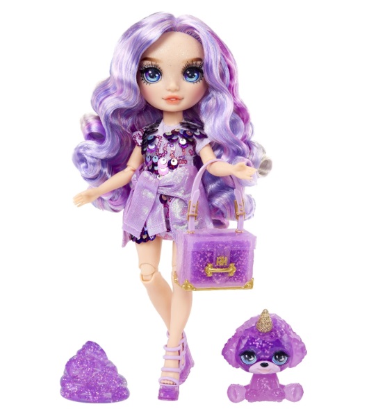 Рейнбоу Хай Кукла Classic Виолет Виллоу 28 см фиолетовая с акс. RAINB 42686 2