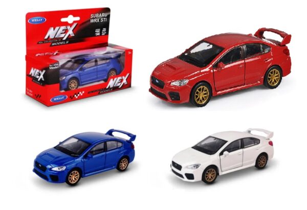 Машинка 1:38 "Subaru WRX STI" (арт. 43693W)