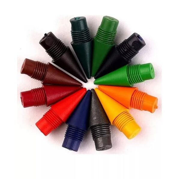 004 Набор цветных грифелей для вечных карандашей 12 цветов 1