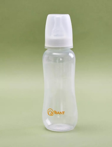 Бутылочка антиколиковая для кормления с силиконовой соской 250 мл., green (арт. 1001)