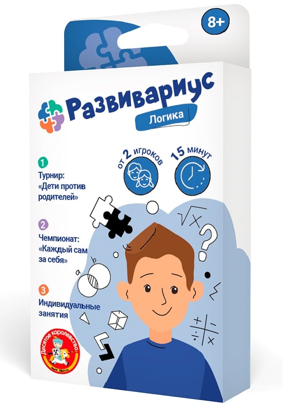 Игра настольная "Развивариус. Логика" (Арт. 04941) 1