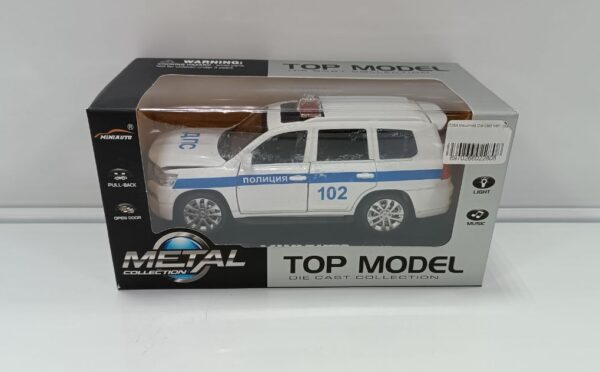 Машинка Die-cast «Land Cruiser. Полиция» (Арт. 3226A) 2