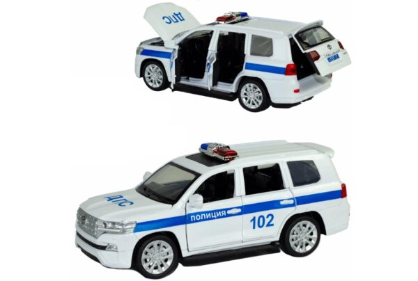 Машинка Die-cast «Land Cruiser. Полиция» (Арт. 3226A)