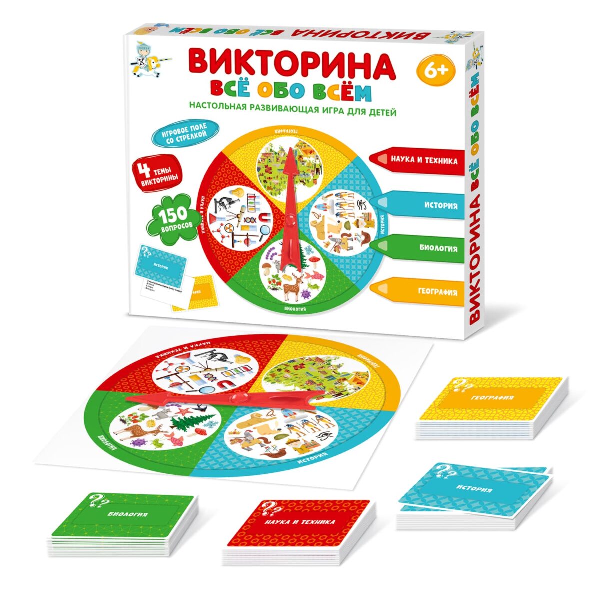 Игра настольная Викторина "Все обо всем" (Арт. 04646) 1