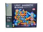 Конструктор магнитный Light Magnetic Blocks 252дет. (Арт. 2308)