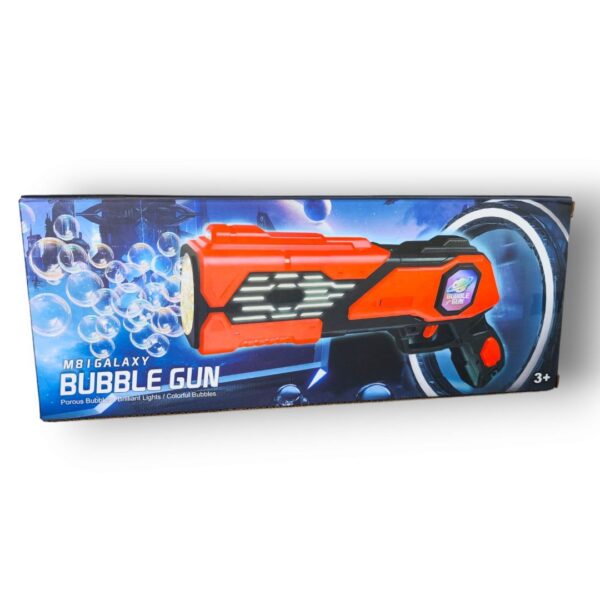 Пускатель мыльных пузырей "Bubble Gun", цвет красный (Арт. 333-29)