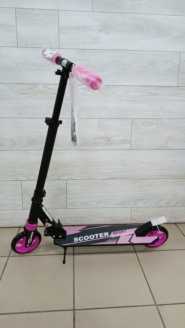Самокат Scooter Sport, цвет розовый (Арт. C145)