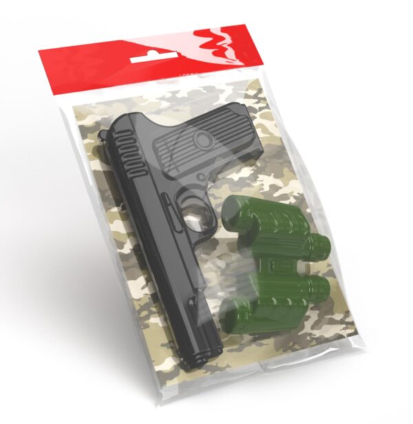 Оружие пластиковое "Пистолет. Бинокль" (Арт. 02334) 1