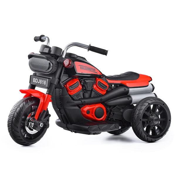 Мотоцикл "Байк" одноместный 6V4.5 моноприводный (красный) 1