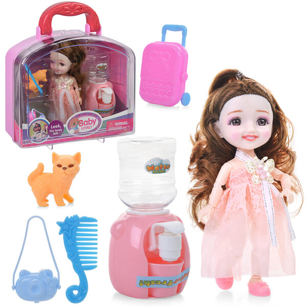 Кукла "Милана" с аксессуарами, в чемодане (Арт. SM4113)