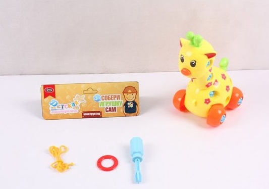 Конструктор-скрутка "Котик 1284" в пакете. 1 Конструктор-скрутка "Котик 1284" в пакете. 1