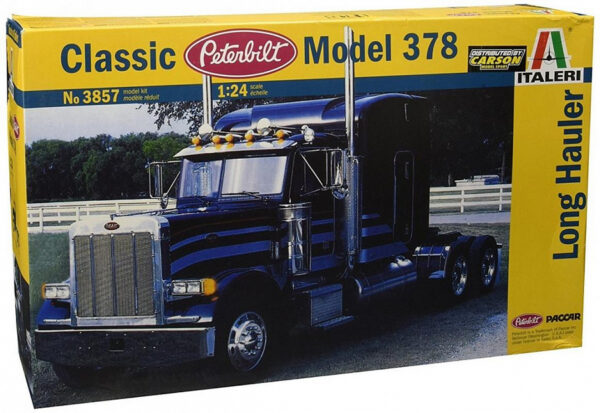 Сборная модель "Грузовик Peterbilt 378 "Long Hauler" (Арт. 3857ИТ) 1