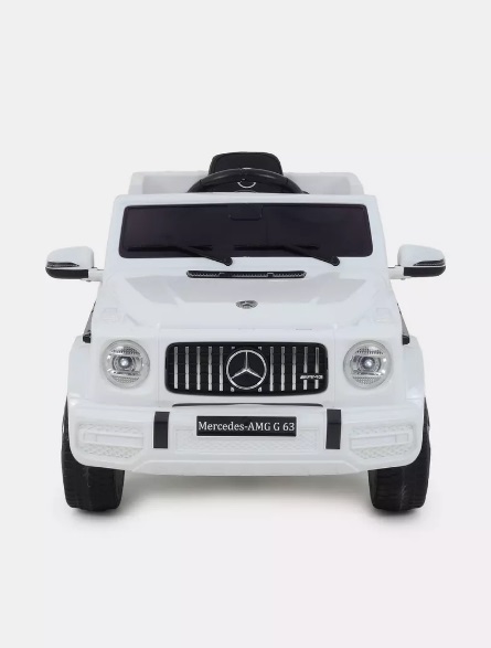 Электромобиль детский "Mercedes-AMG G63", цвет белый