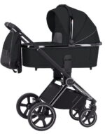Коляска детская 2 в 1 Carrello Ultimo, цвет Sable Black черная рама 3
