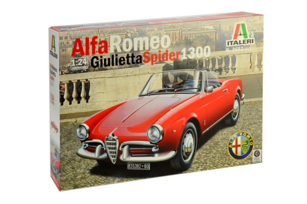 Сборная модель "Alfa Romeo Giulietta Spider" (Арт. 3653ИТ) 1