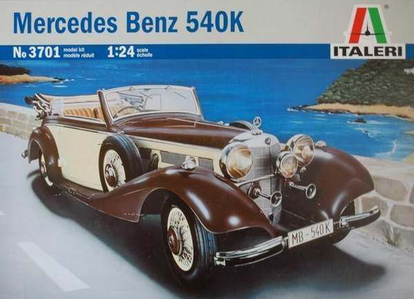 Сборная модель "Mercedes-Benz 540K" (Арт. 3701ИТ)