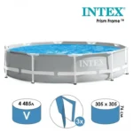 Бассейн каркасный "Intex 26700NP" в коробке. 3