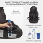 Удерживающее устройство для детей SIGER "Стар ISOFIX" (9-36 кг), цвет - черный кот 7