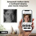 Картина нитями по фото Qbrix (Арт. 41000) 7