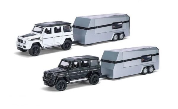 Машинка Die-cast "Mercedes G63 с трейлером" (Арт. A3238)