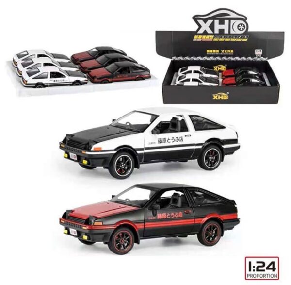 Машинка Die-cast "Toyota Sprinter Trueno AE86" (Арт. B2404)