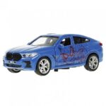 Машина металл «BMW X6. Спайдермен» ТМ «Технопарк» (Арт. X6-12-SM-BG) 2