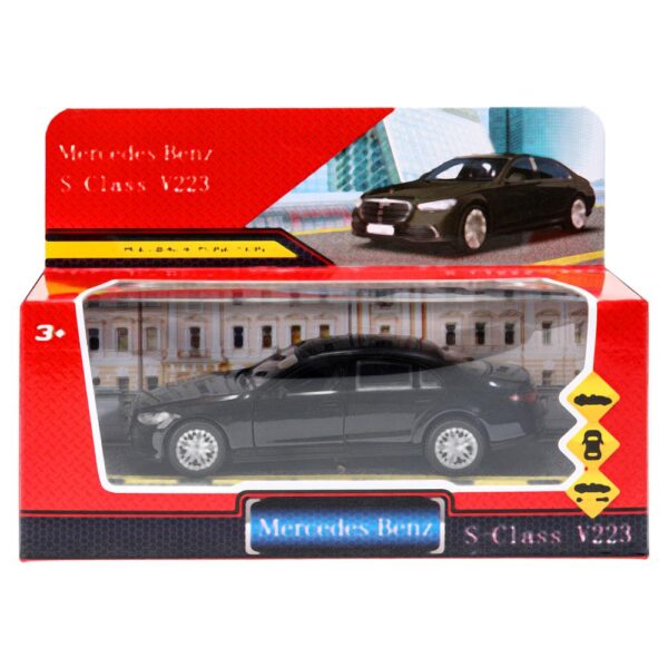 Машина металл «Mercedes-Benz S-Class V223» ТМ «Технопарк» (Арт. SCLASS-13-BK)