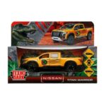 Машина металл «Nissan Titan Warrior. Динозавры» ТМ «Технопарк» (Арт. TITAN-13DIN-YE) 1