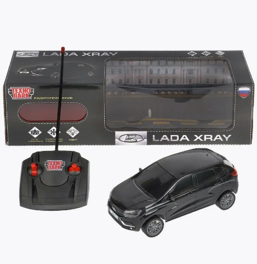 Машина р/у «Lada Xray» ТМ «Технопарк» (Арт. LADAXRAY-18L-BK) 1