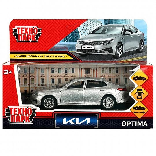 Машина металл «Kia Optima» ТМ «Технопарк» (Арт. OPTIMA-12-SR) 1