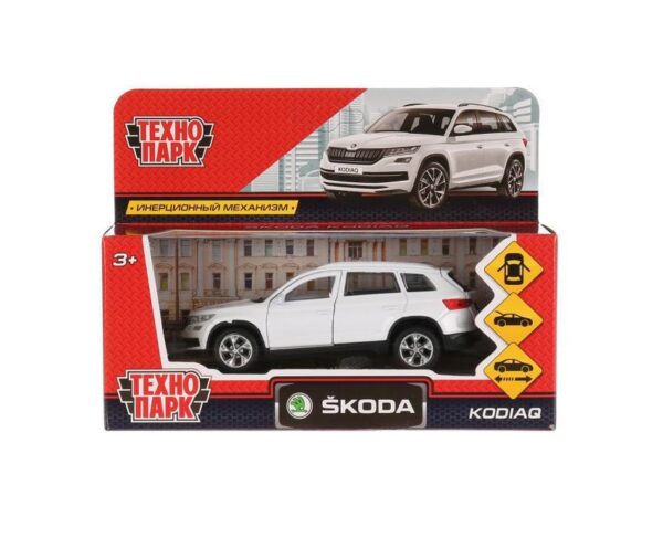 Машина металл «Skoda Kodiaq» ТМ «Технопарк» (Арт. KODIAQ-WH)